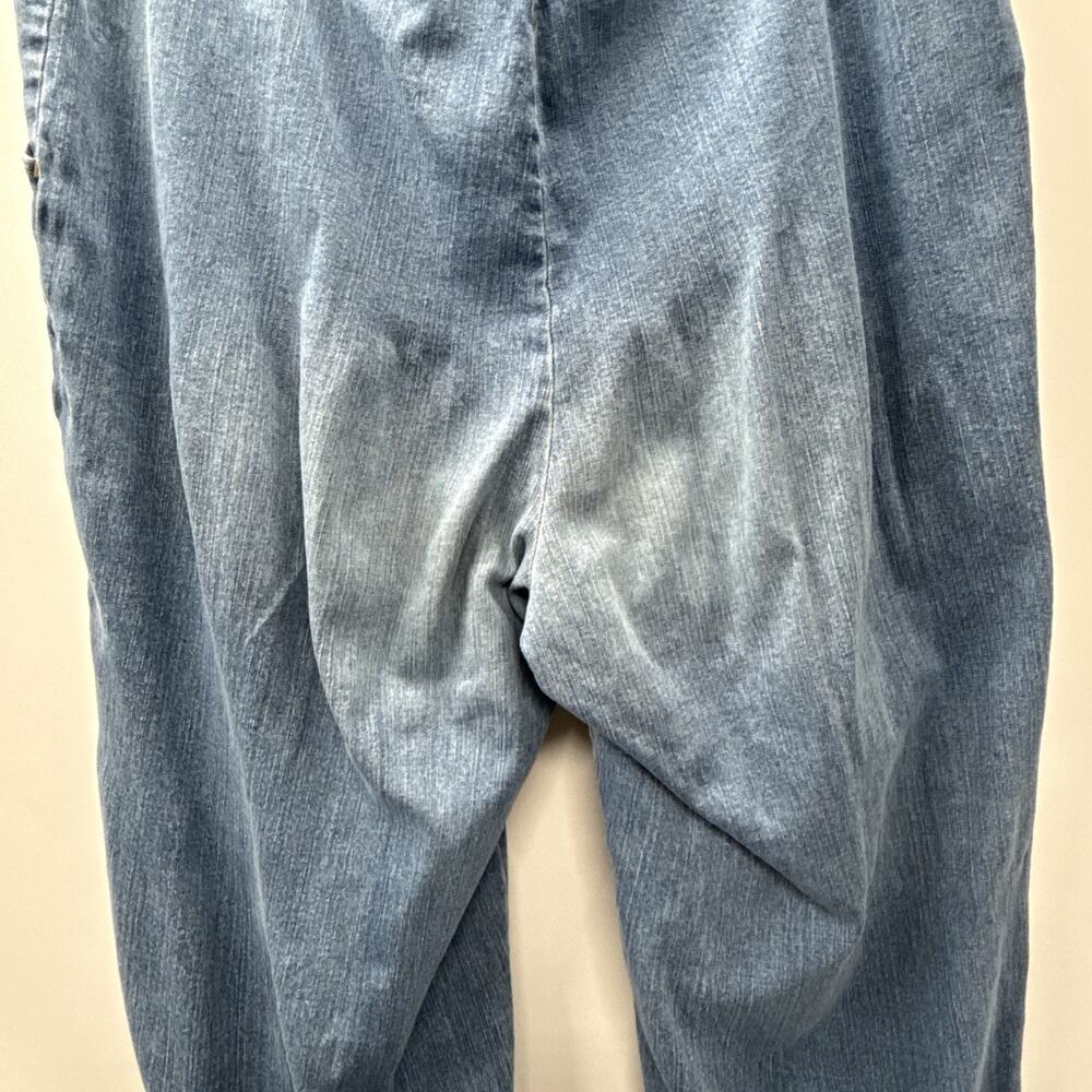 croft &barrow Jeans Women Pull On Elastic Waist Size 1X Short Pants Pockets - Picture 6 of 11